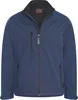 Cappuccino Italia Softshell Zip Jacket  Blau - Große XL Produktbild-Vorschau 1