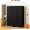 Goliving Faltgarderobe - Garderobenschrank - Kleiderschrank Produktbild-Vorschau 8