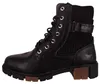 Mustang Damen Stiefelette gerippter Strickschaft Stretch Produktbild-Vorschau 30