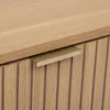 Stolik Chevet 2 szuflady Tasso Beige Five Podgląd zdjęcia produktu 3
