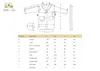 Luxus Bademantel Kimono Mäander schwarz gold für Damen & Produktbild-Vorschau 2