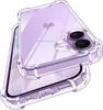 A clear protective case for an iPhone, shown from a diagonal angle. Anteprima dell’immagine prodotto