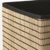 A close-up view of the side of a woven basket. Produktbild-Vorschau