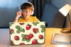 MuchoWow® Laptop Aufkleber Sticker Cover Erdbeeren - Obst - Produktbild-Vorschau 3