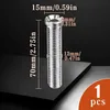1 Stück Hohlschraube Spüle 70mm Edelstahl Abflusssieb für Produktbild-Vorschau 2