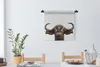 MuchoWow® Wandteppich Wandbehang Büffel - Wasserbüffel - Produktbild-Vorschau 3