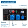 HYUNDAI Diesel Inverter Generator DHY9000SEi – 6,5 kW Produktbild-Vorschau 5