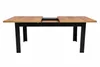 INSPIRO Esstisch ausziehbar Eiche Kraft/Schwarz – Esstisch für Esszimmer und Küche Produktbild-Vorschau