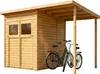 Gartenhaus Marksburg 2 mit Anbau 14 mm natur Produktbild-Vorschau 6