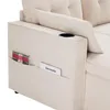 Merax Ecksofa, U-Form Sofa mit Schlaffunktion und Produktbild-Vorschau 14