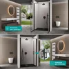 doporro Porte de Douche Pivotante 120x195cm pour Niche Voir les images du produit 6