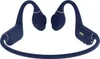 A pair of dark blue bone conduction headphones is shown against a white background. Produktbild-Vorschau