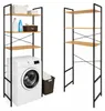 BEGRYF Waschmaschinenregal Erlefarben 66x30x186 cm Badregal Produktbild-Vorschau 1