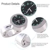 1pc moto d'argent étanche guidon Glow Mount montre Voir les images du produit 6