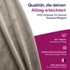 Samt Vorhang Kräuselband U-Band Gardine Velvet abdunkelnd, Produktbild-Vorschau 3