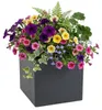 HowHomely | Pflanzentopf - Blumenkübel - Blumentopf - grau Produktbild-Vorschau 5