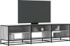 vidaXL TV-Schrank Grau Sonoma 180x40x46 cm Holzwerkstoff Produktbild-Vorschau 2