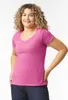 Maglietta Gildan Softstyle® da donna con scollo a V Anteprima dell’immagine prodotto 8