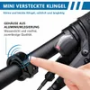 Fahrradklingel Mountainbike Mini, Klingel Fahrrad versteckt Produktbild-Vorschau 6