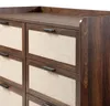 CALICOSY - Commode 6 tiroirsReproduction noyer avec façades Voir les images du produit 9