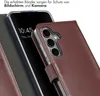 Selencia Echtleder Klapphülle Samsung Galaxy S25 - Produktbild-Vorschau 4
