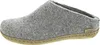 A single grey slipper is shown against a white background. Produktbild-Vorschau