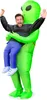 A man wearing an inflatable alien costume. Anteprima dell’immagine prodotto