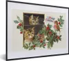 MuchoWow® Gerahmtes Poster Weihnachten - Katzen - Vogel Produktbild-Vorschau 1