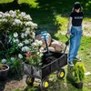 KADAX Wózek Ogrodowy Taczka Transportowy Przyczepka 300kg z Podgląd zdjęcia produktu 2