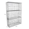 Gabionmanden, 100 x 50 x 30 cm / 6 stuks Productafbeelding-voorbeeld 8