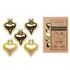 Christbaumschmuck Herzen 4cm Glas 8 Stück - Inkagold Produktbild-Vorschau 2
