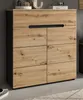 Schuhkommode "Cooper" Artisan Eiche und grau, Schuhschrank Produktbild-Vorschau 5