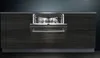 A built-in dishwasher with its door open, showing the interior racks and control panel. Produktbild-Vorschau