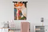 MuchoWow® Wandteppich Wandbehang Ein weißer Kakadu mit Produktbild-Vorschau 2