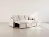 Best Mobilier Cyrus - Canapé droit 3 places convertible en Voir les images du produit 5