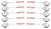10 er Pack Fondue-Sieb Edelstahl Ø 7,5cm, L 30 cm, silber Produktbild-Vorschau 1
