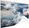 MuchoWow® Poster Bewölkt 120x80 cm - Bilder Produktbild-Vorschau 1