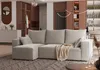 4ALLHOME Ecksofa mit Schlaffunktion TOBI, Couch, Sofa mit Produktbild-Vorschau 1