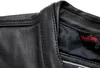 Herren Jeans Lederweste aus Rindsleder Weste Kutte Biker Produktbild-Vorschau 5