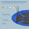 Outsunny Nestschaukel Ø110cm Hängeschaukel bis 100 kg Produktbild-Vorschau 5