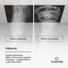 Klarstein digestor, recirkulácia, prietok 466 m³/h, LED, Náhľad obrázku produktu 3