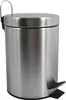 MSV kleiner Treteimer fur Bad/Toilette - silber glanzend - Produktbild-Vorschau 8