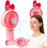 Mini ručný ventilátor Kuromi na cesty, USB ventilátor pre Náhľad obrázku produktu 6