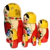 Matroschka Puppen russische  Babuschka Matrjoschka gelbes Produktbild-Vorschau 2