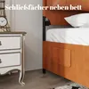 Letto a baldacchino AIORBER 140x200cm con testata in Finto Anteprima dell’immagine prodotto 5