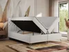 MKS MEBLE Boxspringbett 200x200, Bett 200x200 mit Matratze Produktbild-Vorschau 3