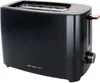 A black toaster with copper accents on a white background. Voir les images du produit