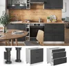 Küchenunterschrank Vicco Fame-Line Anthrazit Landhaus 80 cm Produktbild-Vorschau 5