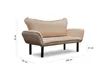 Hanah Home, Chatto- FTN1228, Sahne, Schlafsofas, Rahmen: Produktbild-Vorschau 7