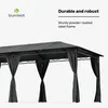 Blumfeldt Mondo Pavillon 3x6 – stalowa rama, z zasłonami, Podgląd zdjęcia produktu 3